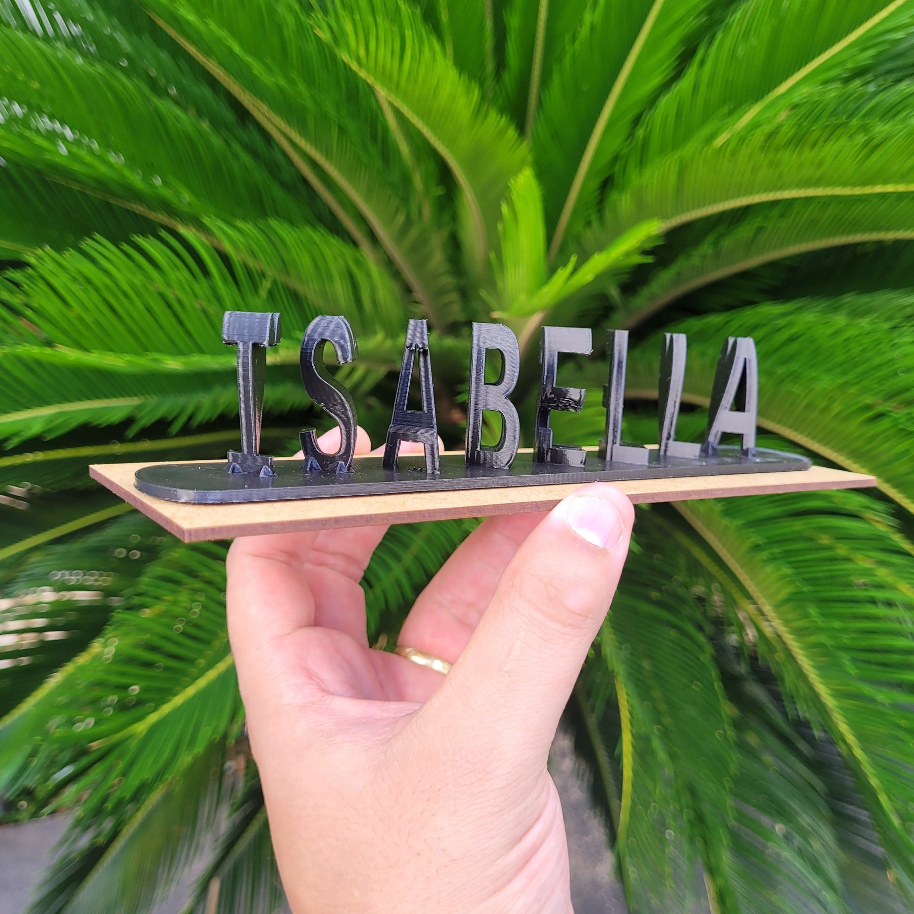 Nomes Personalizados - Ilusão 3D - 20Cm